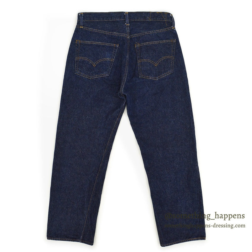 1970's Levi's 501 66 early period DENIM PANTS DARK... W32/L27