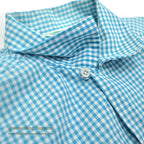 1950's PILGRIM GINGHAM CHECK L/S SHIRT LIGHT BLUE/WHITE ... L