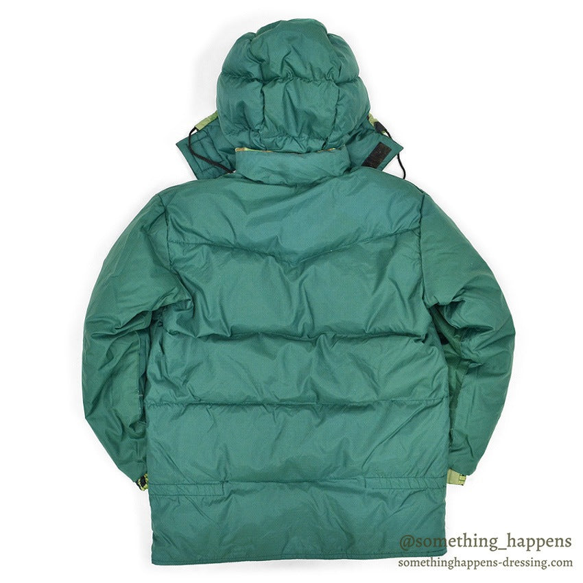 ~1980's TOUCH DOWN DUCK HUNTER CAMO REVERSIBLE DOWN JACKET...S