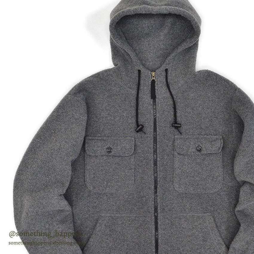 2000's J.CREW FLEECE JACKET Made in CANADA...M