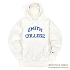 1980's CHAMPION SMITH COLLEGE REVERSE WEAVE SWEAT PARKA MINT ... XL