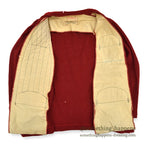 1960's PAUL GRAF SHOOTING ZIP UP WOOL CARDIGAN DARK RED... 44