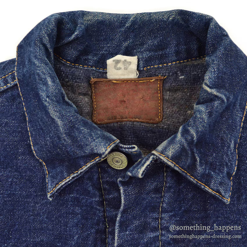 1950's LEVI'S 517XX TYPE2 BLANKET DENIM JACKET ... 42
