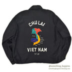 1960s VIETNAM SOUVENIR JACKET (Vietnamese style jacket) 67-68...