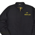 1960's OAKBROOK SPORTSWEAR BY SEARS THE BEE BUCK RADIO CLUB JACKET BLACK...