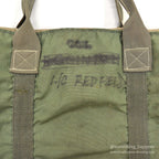 1950's USAF BAG, PROTECTIVE, HELMET, OUTSIDE POCKET MODIFIED ...