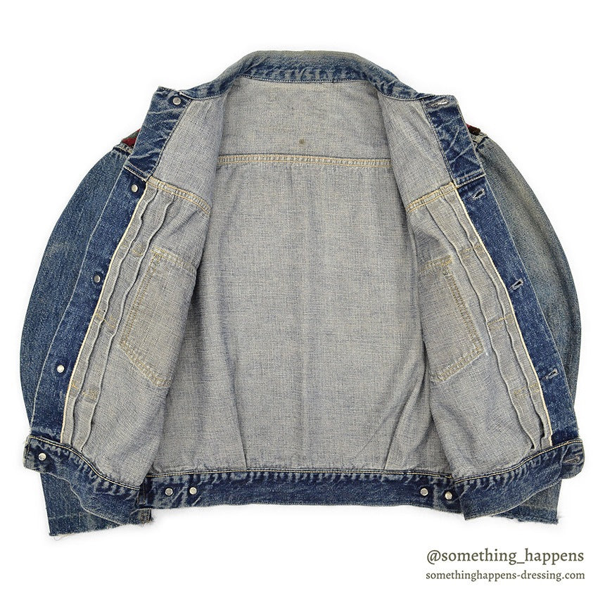 1950's LEVI'S 507XX TYPE2 DENIM JACKET WITH OLD RUG ...