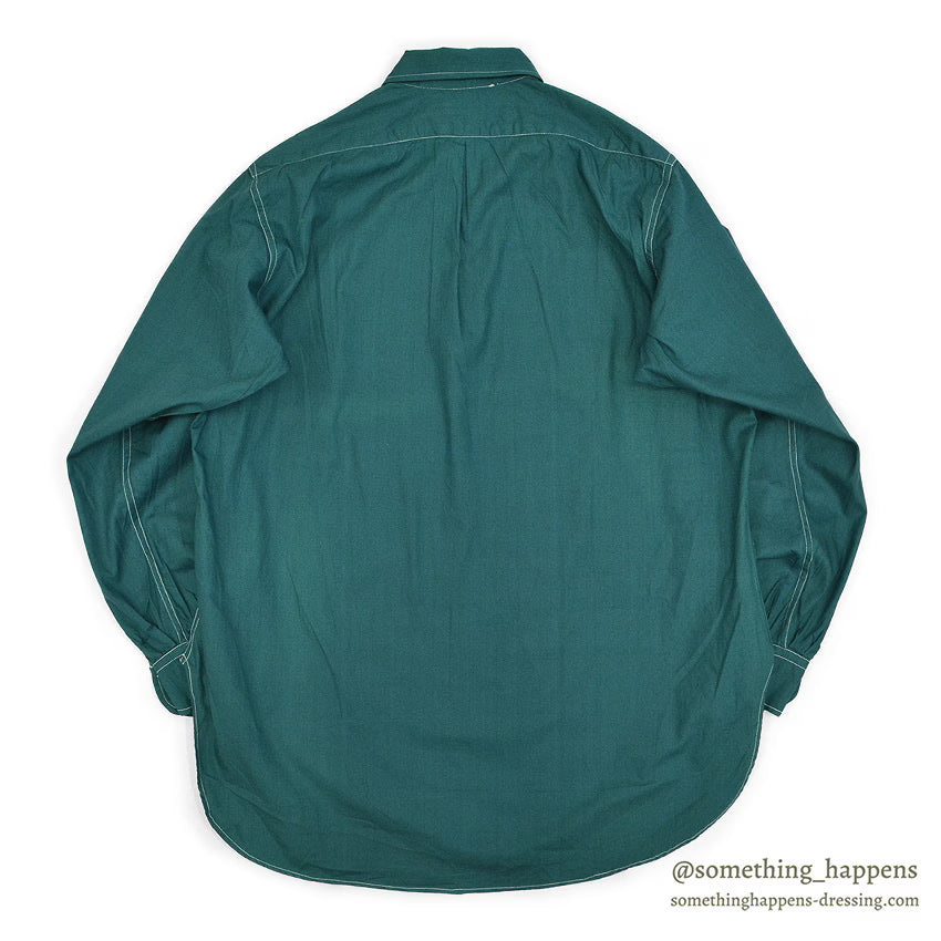 1930's~ DEADSTOCK COLOR PLAIN SHIRT...