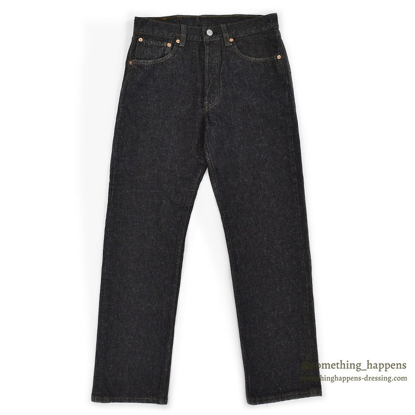 1990's DEADSTOCK Levi's 501 BLACK DENIM PANTS ... W31/L30