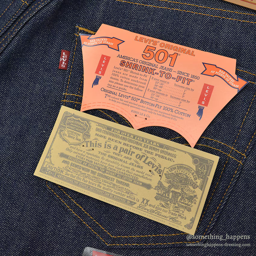 2000's DEADSTOCK Levi's 501 DENIM PANTS MEXICO 1... W33/L30