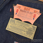 2000's DEADSTOCK Levi's 501 DENIM PANTS MEXICO 1... W33/L30