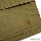 1950's LLBEAN FISHING VEST HALF MOON POCKET...