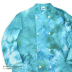 RED THE UNIFORM TAILOR TIE DYE CHEF JACKET...L