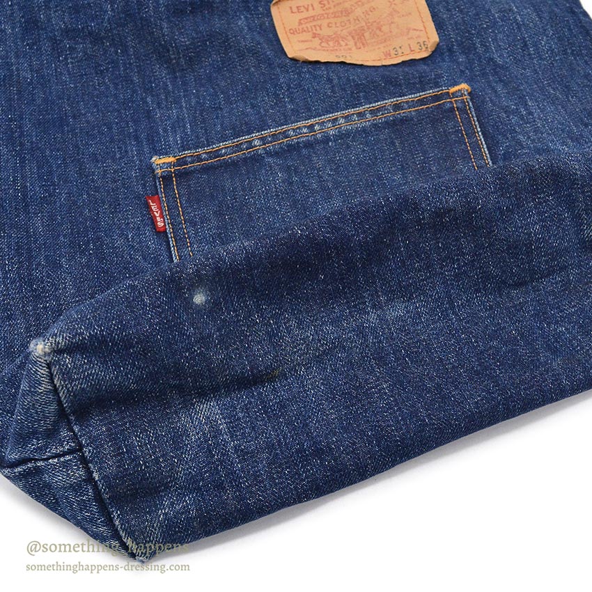 1960's~ LEVI'S BIGE DENIM TOTE BAG...