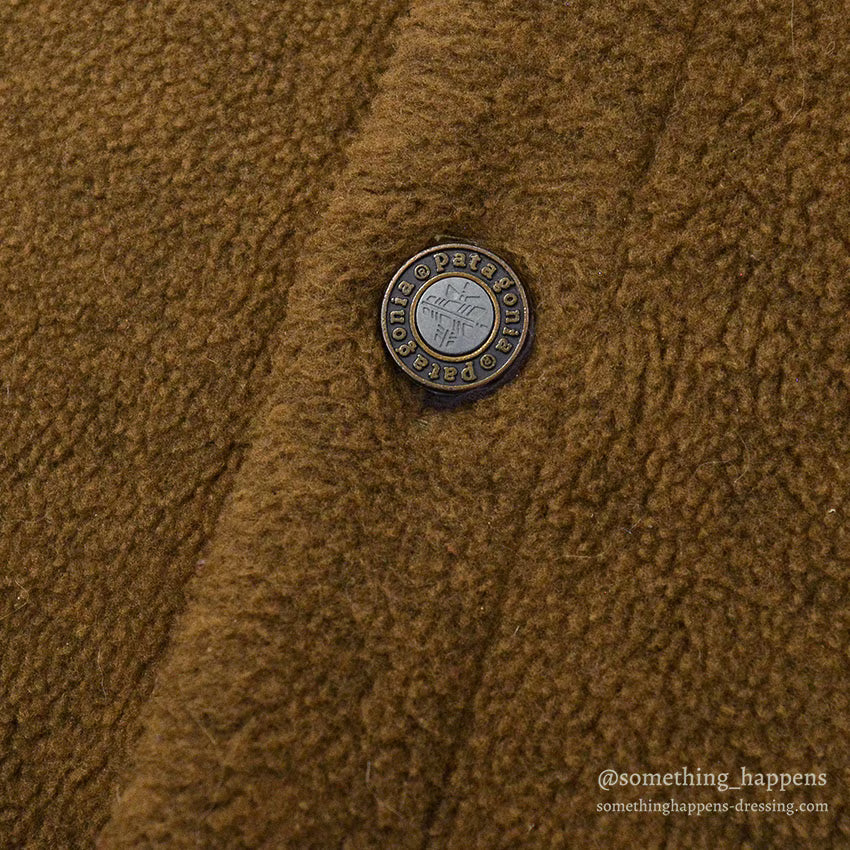 1990's PATAGONIA SYNCHILLA SHEARLING COAT ... L