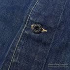 1940's PAYDAY WW2 DENIM COVERALL / DARK...