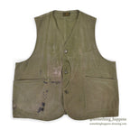1930's~ L.L.BEAN FISHING VEST / RARE COLOR ...