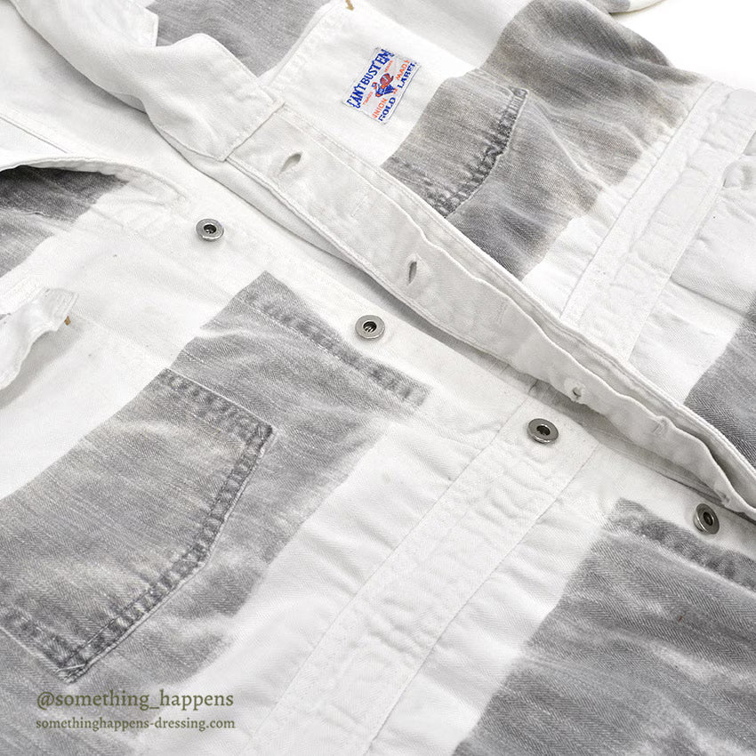 1940's CAN'T BUST'EM PRISONER COSTUME HBT COVERALLS ... 46