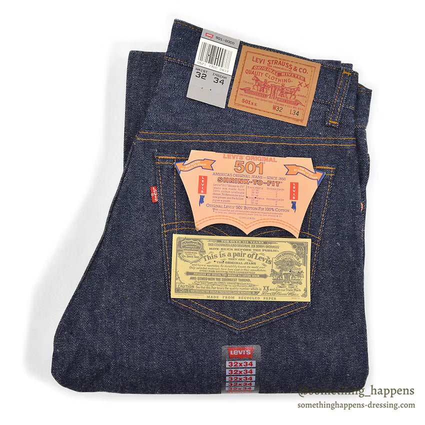1990's DEADSTOCK Levi's 501 DENIM PANTS ... W32/L34