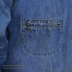 1960's OSHKOSH DENIM JACKET / COTTON FLANNEL BLANKET...
