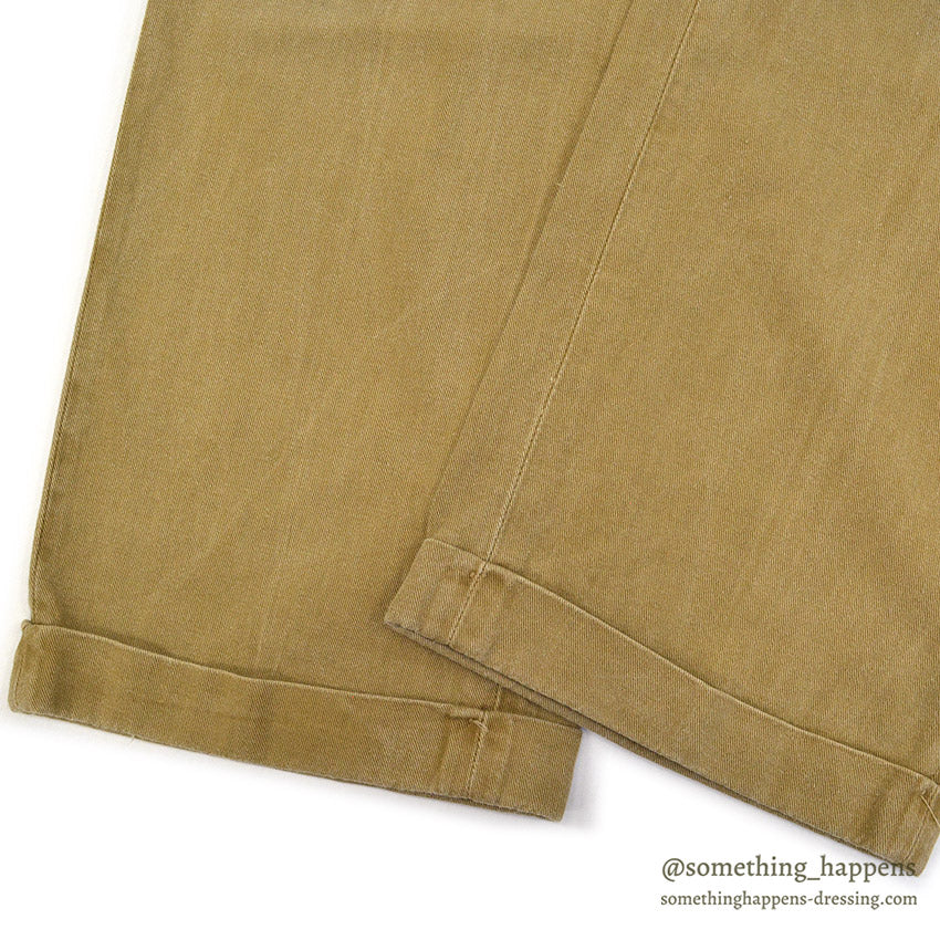 1940's Lee BROWN TWILL WORK PANTS ... W31/L32