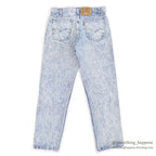 1990's Levi's 506 ACID WASHED DENIM PANTS ... W32/L30