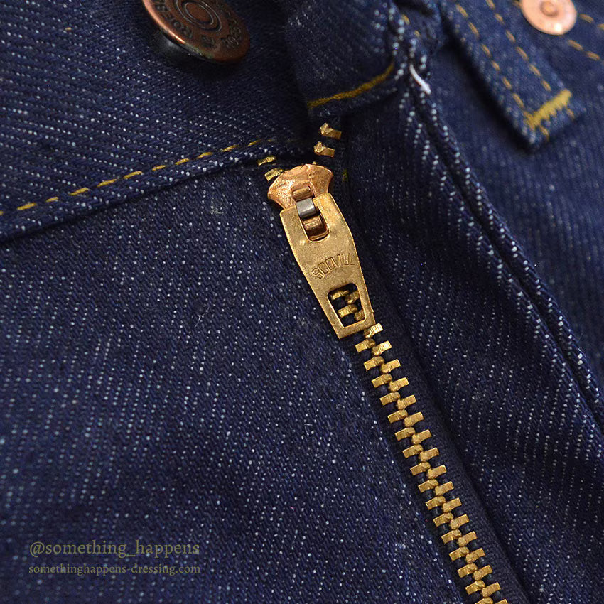 1970's~ DEADSTOCK ROEBUCKS DENIM PANTS ... W34/L29