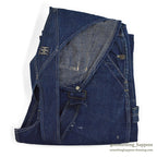 1930's~ WARDS PIONEER DENIM OVERALL / VERY DARK ... W37/L26