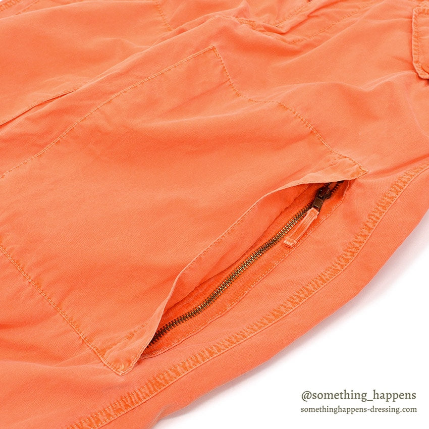 1990's~ POLO RALPH LAUREN PARACHUTE PANTS / ORANGE  ... W33/L30