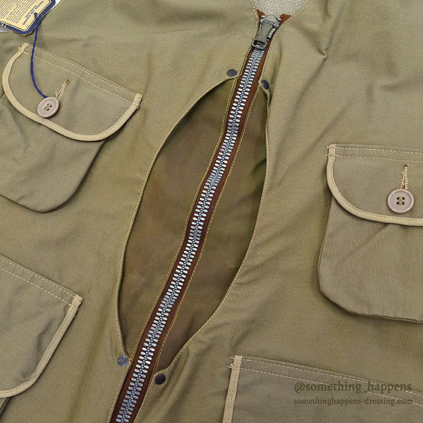 1940's DEADSTOCK MASLAND FISHING VEST ... 38