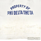 1950's CHAMPION PROPERTY OF PHI DELTA THETA SWEAT SHIRT... XL