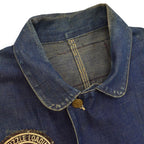 1950's LOTS OF PATCHES DENIM COVERALL...