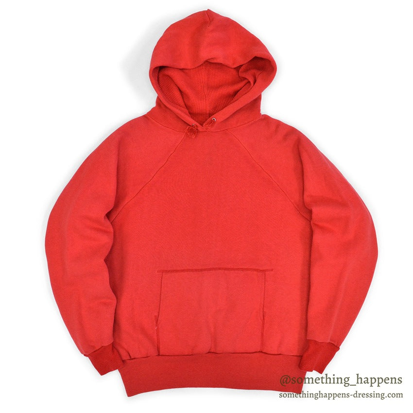 1960's HEALTHKNIT WAFFLE LINED SWEAT PARKA...XL