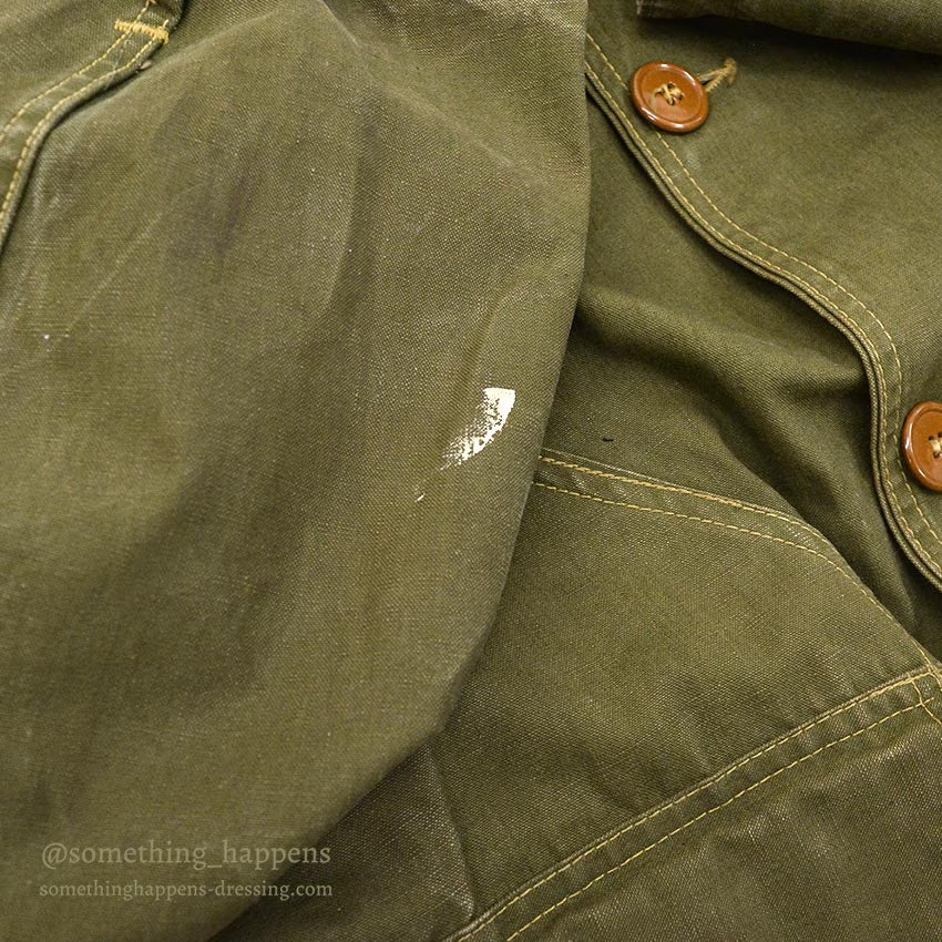 1940's FIELD MASTER HUNTING COAT / OLIVE... 44