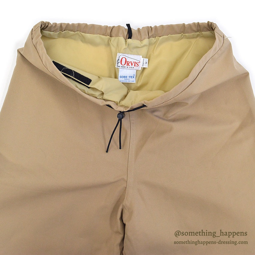 1980's DEADSTOCK ORVIS GORE-TEX PANTS / SAND ... M