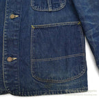 1940's~ UNKNOWN DENIM COVERALL  ...