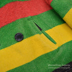 1930's ZERO KING STRIPED WOOL BLANKET JACKET / SHORT STYLE ...