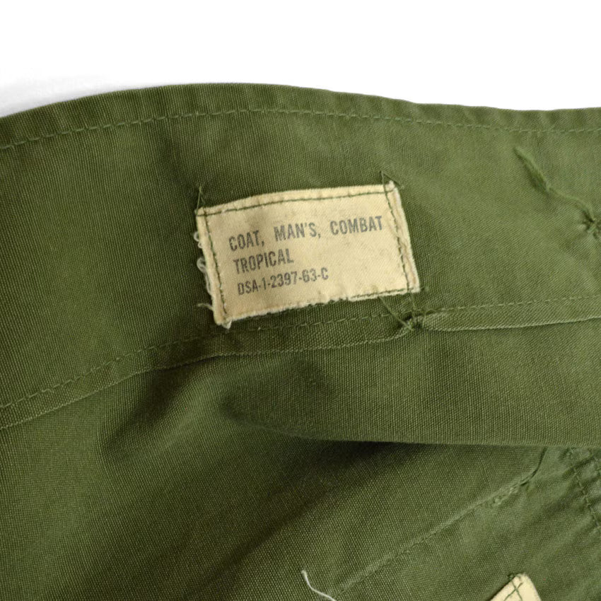 60's US ARMY Jungle Fatigue First Full Patch...
