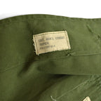60's US ARMY Jungle Fatigue First Full Patch...