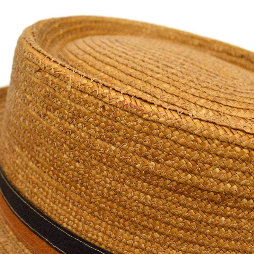 50's〜 Old ストローハット Made in Italy ... 71/2