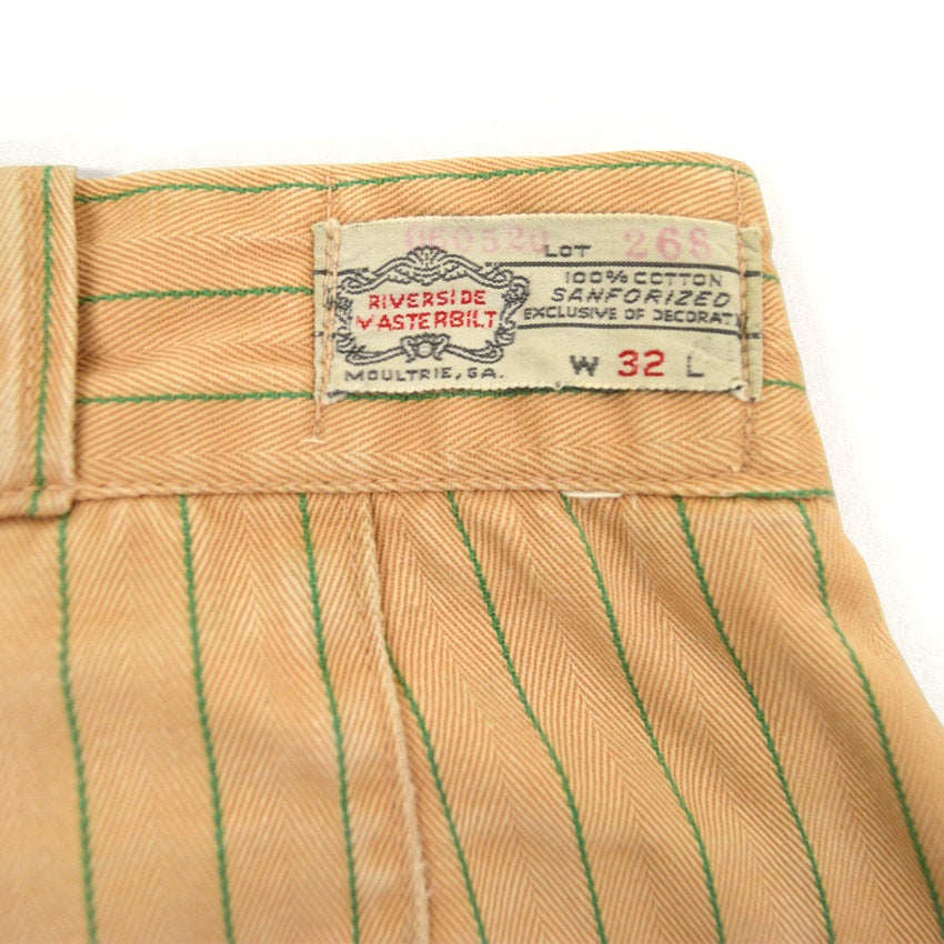 60's 'REVERSIDE MASTERBILT' Coca-Cola HBT Work Pants... 