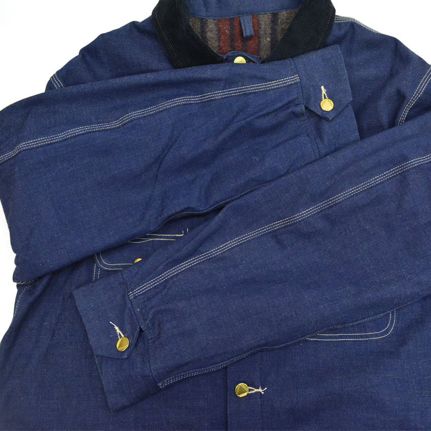 60's Deadstock Sears Denim Chore Jacket With Blanket ... 44