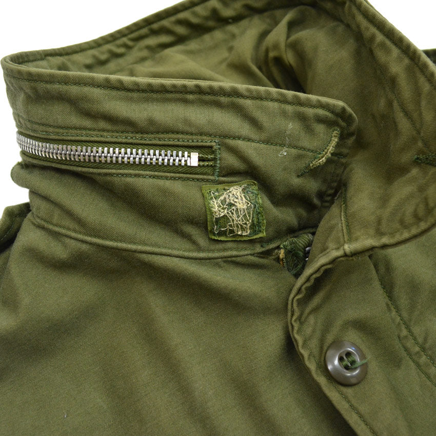 60's US ARMY M-65 2nd Aluminum Zipper... MS