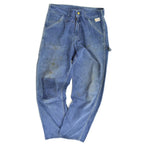 60's Sears VATDYED Denim Painter Pants... W33 x L29