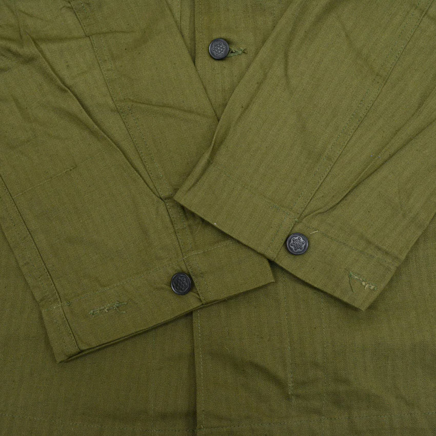 1940s Deadstock US ARMY M-43 HBT Jacket... Size 36R