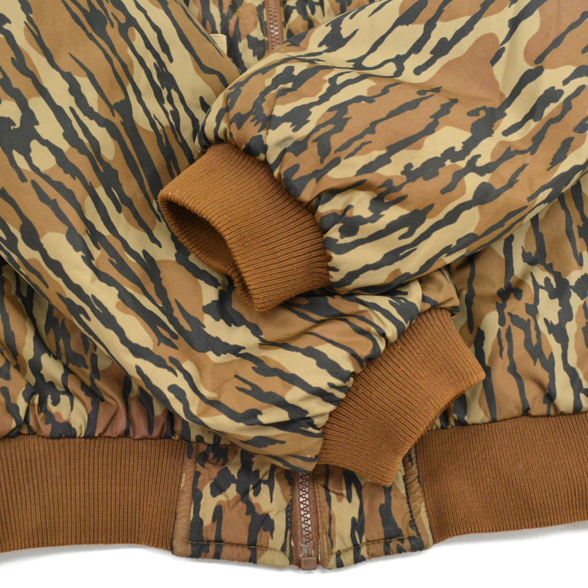 80s Columbia Bottomland Camo Nylon Reversible Jacket... M