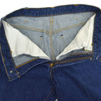 70's Levi's 646 Single Pants, Stamped Pocket Lining, Dark Navy Blue... W32 x L30