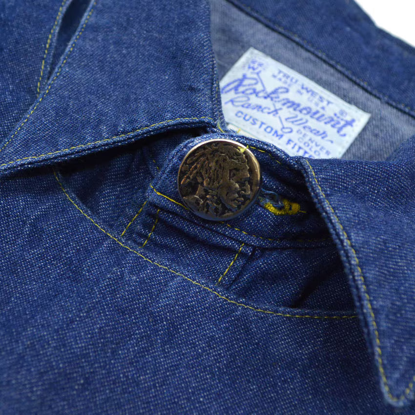 80's~ Rockmount Ranch Wear Denim Western Shirts...