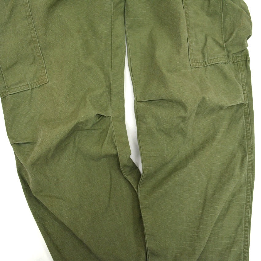 60's US ARMY Jungle Fatigue Pants, 1969 Modified... SMALL