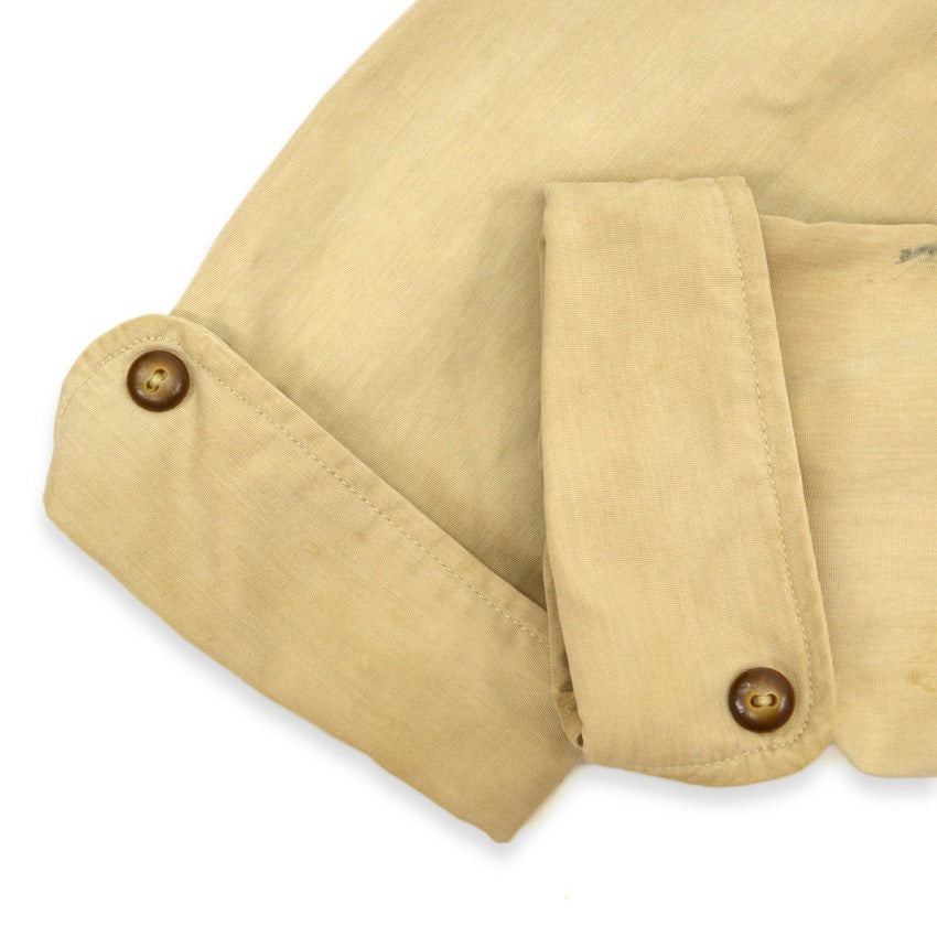 40's~ HARRIS Aqua Tile CLOTH JACKET...